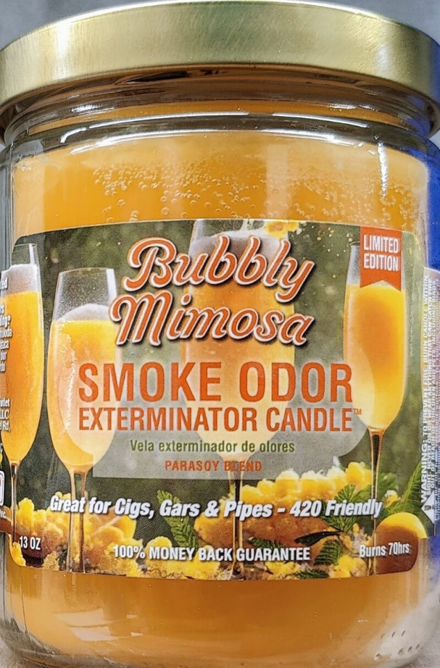 Southland Trade: Smoke Odor Exterminator Candle Bubbly Mimosa 13oz